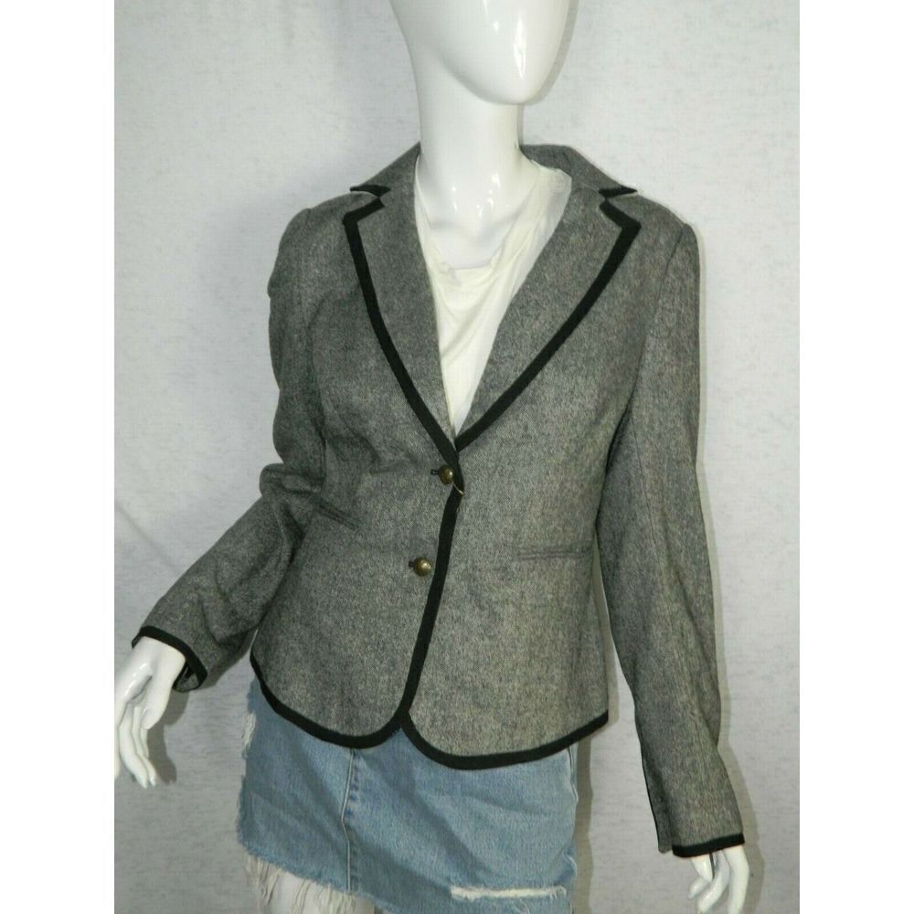 MUNSINGWEAR ORIGINAL‎ PENGUIN BLAZER Jacket Gray Wool Size Medium